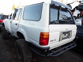1993 TOYOTA 4RUNNER SR5 WHITE 3.0L AT 4WD Z19508